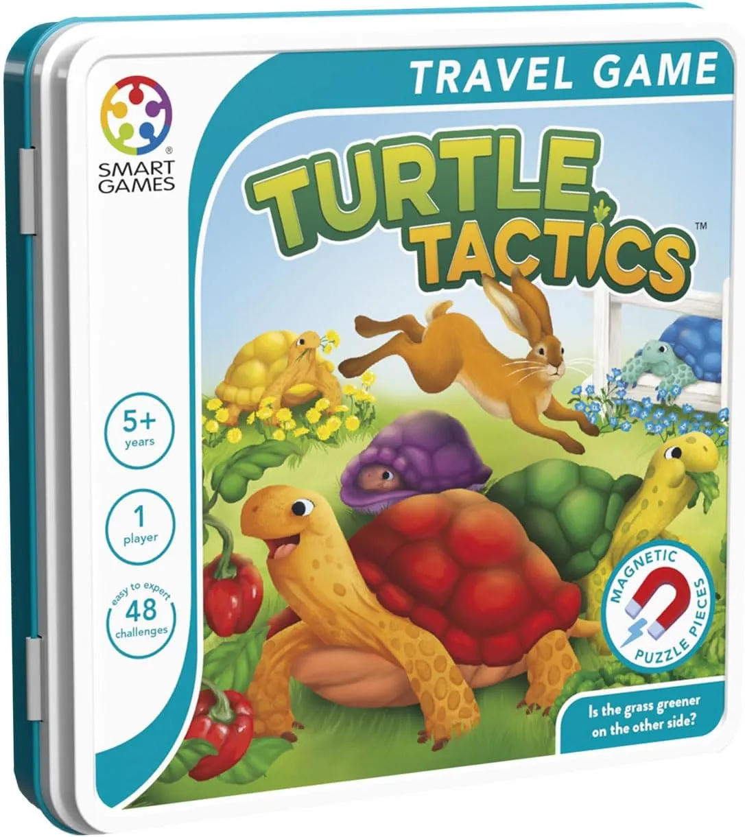 Tin Box remodel governor mountainous treat correspondence - Turtle Tactics SmartGames - 