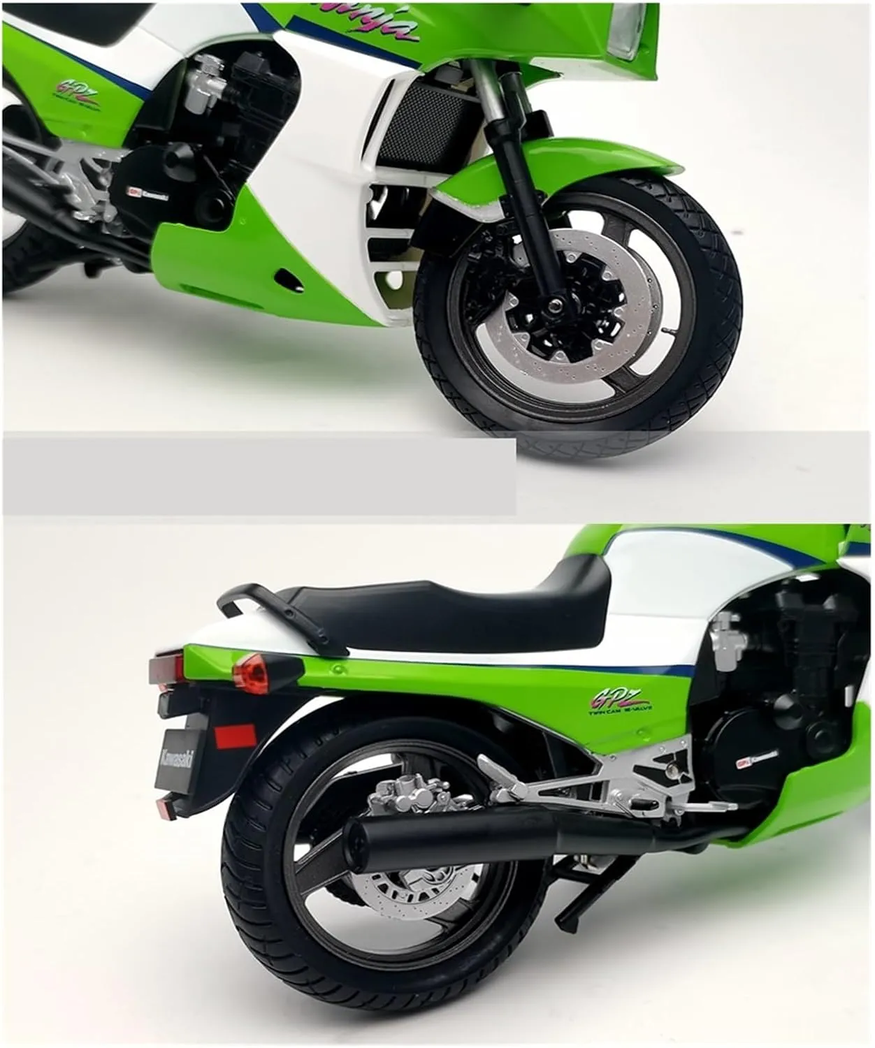 Toy Enthusiast Collection Adult extol generation believable for Boys(Green) Mini Simulation Motorcycle Toys 1:12 for Kawasaki 750 Z2Kawasaki Simulation Die-cast Metal Motorcycle Model 