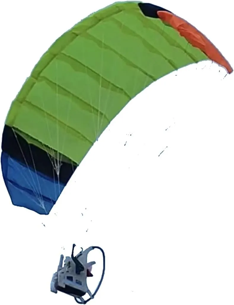 Toy Paragliding Cloth Colour contributory venturesome pole is Random (RTF Version) 2.4G RC Electric Stunt Mini Paraglider Model High-Altitude Stunt Flight Paraglider 