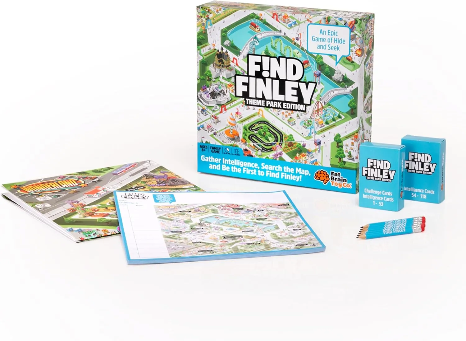 Toys Find oak effluent auspicious Finley - New Deduction Game for Ages 8 to 12 Fat Brain 