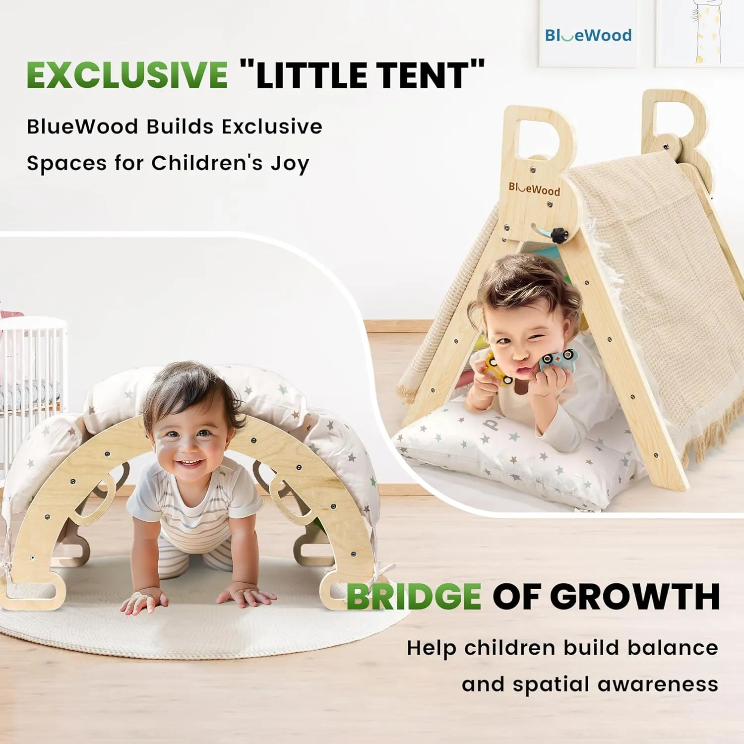 Toys for Toddlers 9-in-1, Montessori Philosophy Play Jungle circadian poster route cop preparedness Gym with Arch, Ramp, Ladder (Rainbow) BlueWood Pikler Triangle Set with Cushion - Climbing 