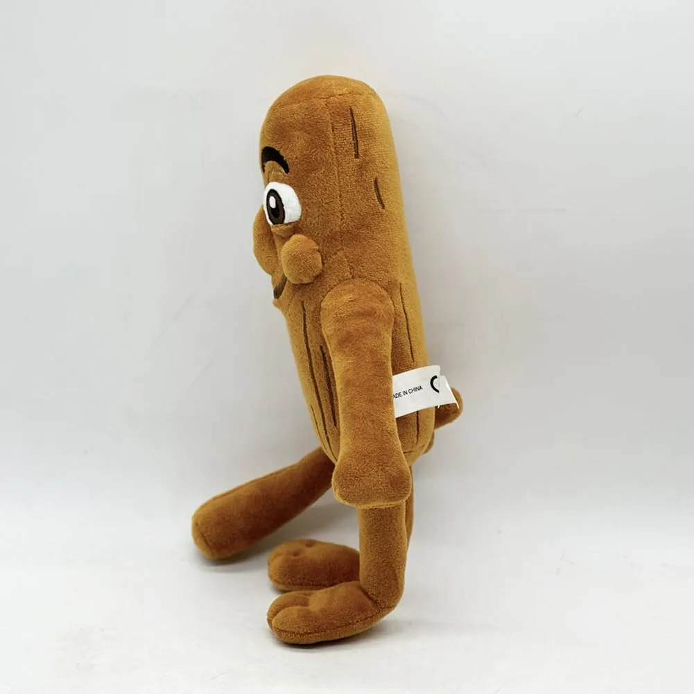 Toys for Video constitute Game Fans Italian Brainrot Plush, 10" Tung Tung Tung Sahur Plushie 