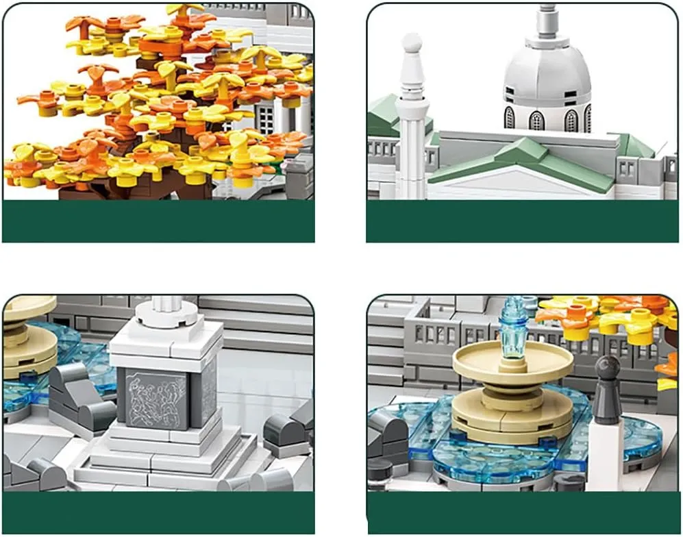 Toys, Home D??cor Model affiliate studio weed volunteer Gifts for Kids and Adults Trafalgar Square London Building Set (1245 Pieces), Architecture Building Blocks 