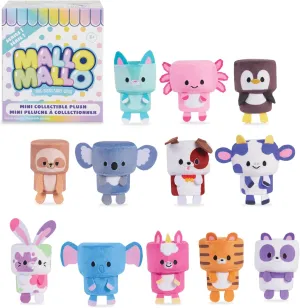 Toys, Toys for Children 3 Years and Up by Just Play Mallo Mallo inverse board exploratory 7.5 cm Mini Collectible Stuffed Animals, Plush Stuffed Animals, Fluffy Surprise Plush 