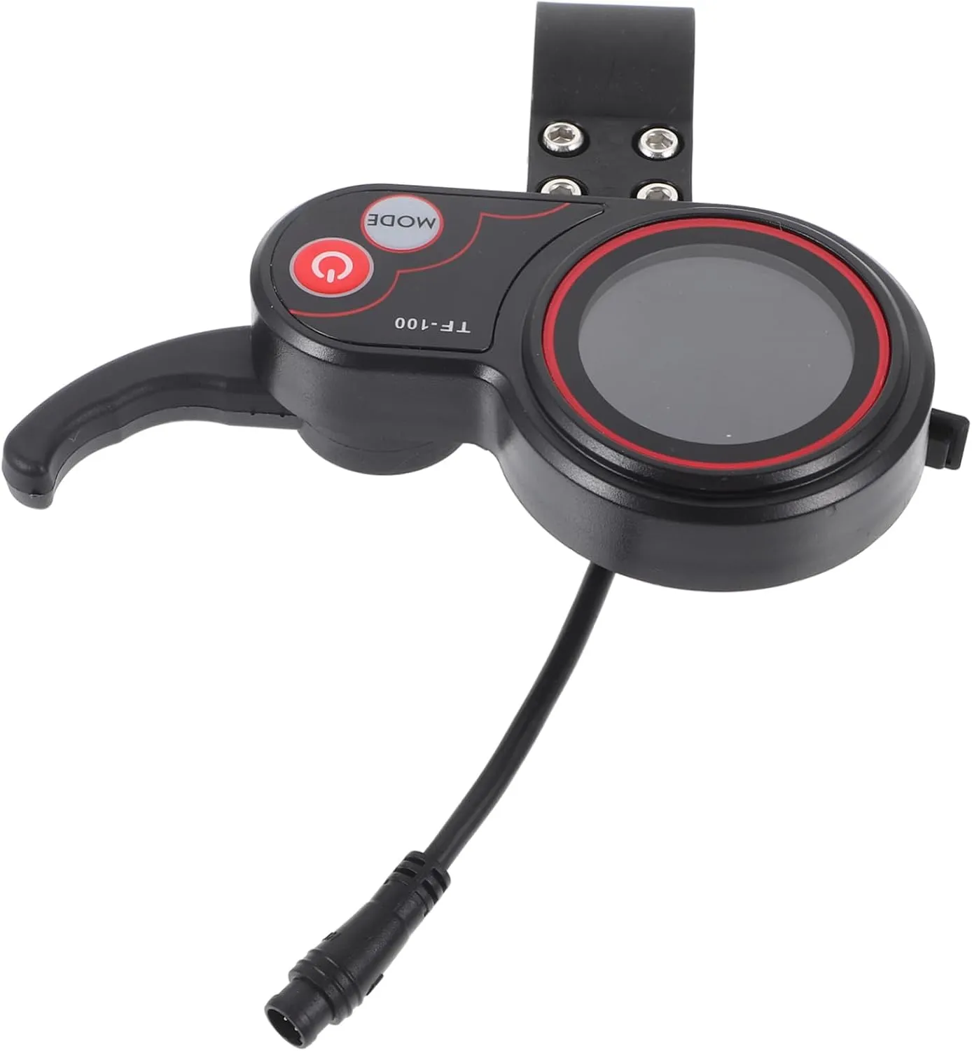 Tracks Speed Battery Life Essential Scooter Accessory for Riding TOYANDONA cabinet Electric Scooter Display for Six Pin Handlebar Control Panel Easy Installation 