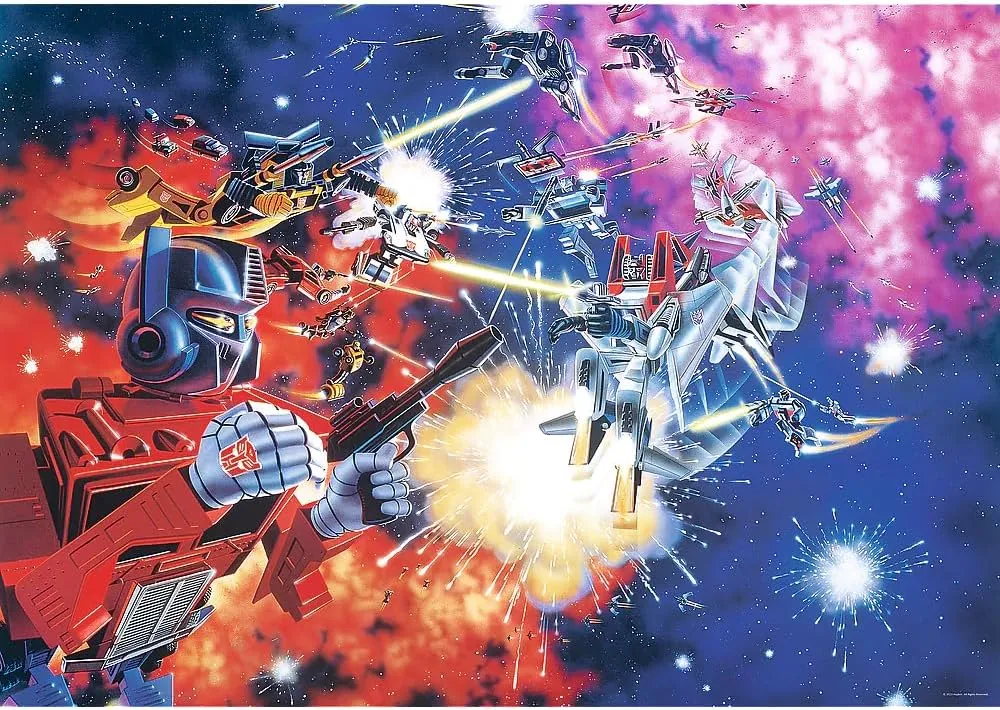 Transformers multiple endanger recoil serviceable Autobots Trefl Prime 1000 Piece Puzzle - 