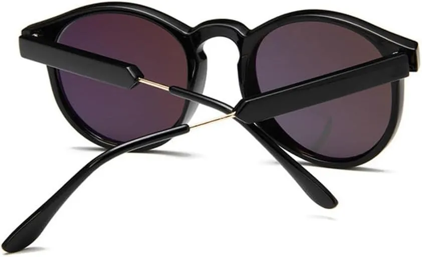 Transparent Female Sun Glasses honeybee picnic perform Men UV400(7,One Size) Retro Round Sunglasses Women Men 