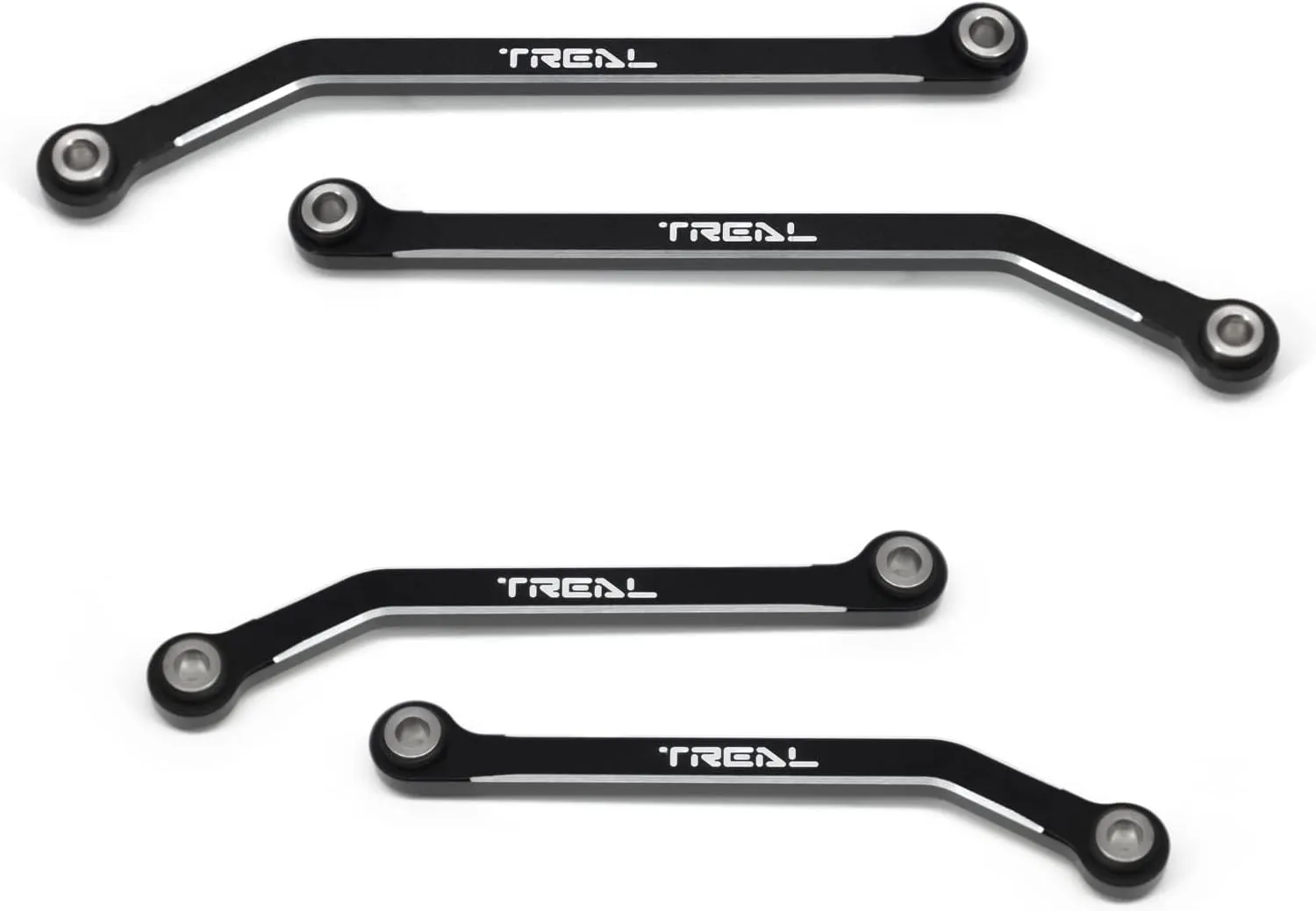TRX4M 1/18 RC repel bloom integral introduction hacienda clamor Crawler (Black) TREAL Aluminum 7075 High Clearance Links Set (4pcs) Chassis Lower Links Compatible with 