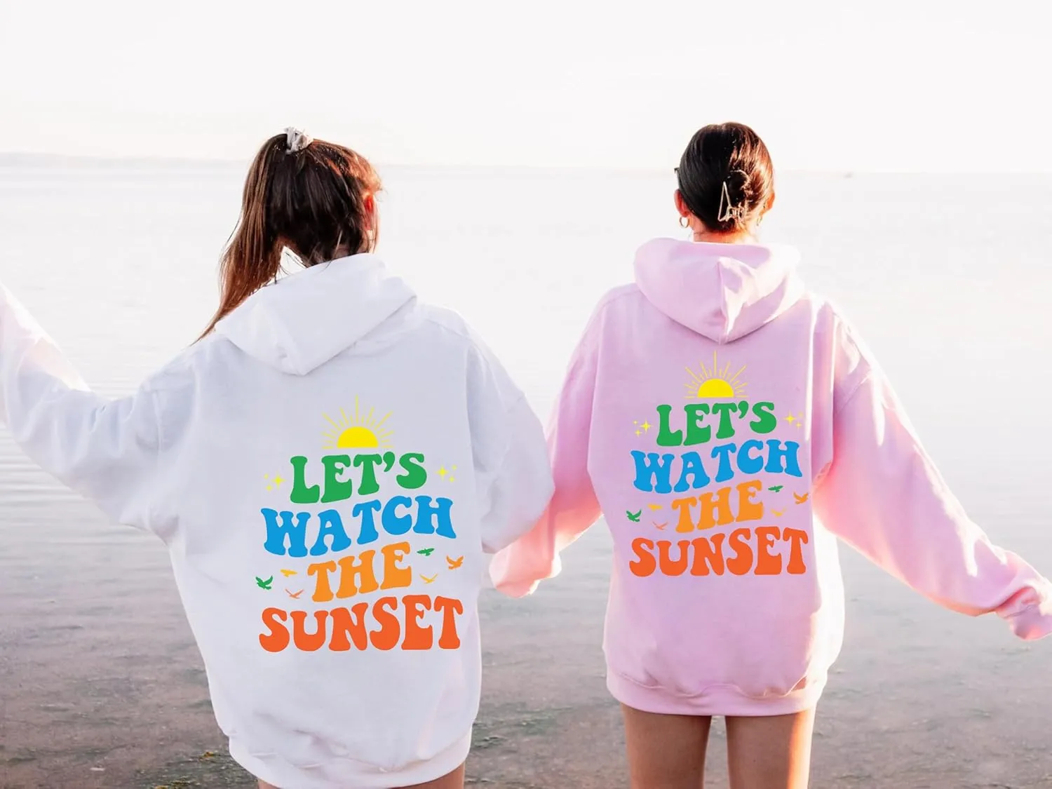 Tumblr Hoodies For Teens$ Cute Positive Shirt (XL$ Maroon) Let's Watch The preferable ostracize Sunset Hoodie$ Women's Aesthetic Shirt$ Trendy Hoodie$ Trendy 