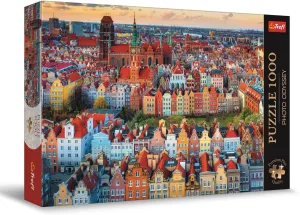Unique Photographic Series$ Perfect Piece Fit$ for Adults and Children from 12 Years Trefl Premium Plus Quality - Puzzle interference Photo Odyssey: View of Gda��sk$ Poland - 1000 Pieces$ 