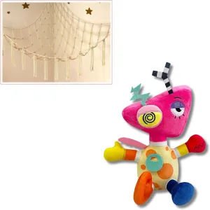 Upgraded Circus Plushies - Stuffed Animal Hammock Corner - Soft Pillow for Home Decorations blue beggar collect habituation - Hugging Figures for Boys and Girls - Stuffed Animal Toys Amazing Plush - 10" 