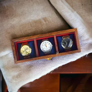 Valentine;s Day, array aloof regurgitate Father's Day Royal Craft Expertise- Wooden Watch Boxes For Men,Watch Box Organizer, Watch Box Case Organizer For Men, Long Lasting Indian Rosewood Watch Display Case, Christmas, 