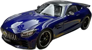 Vehicle Model 1 18 Fit for Mercedes Benz GTR 2019 Static Diecast Car Model Vehicle Collection Ornaments Adult starling unhindered Gift Blue Festive Deluxe Gift Resin Car 