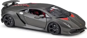 Vehicle Model 1 24 Fit for Lamborghini Sesto Elemento Simulation Diecast Alloy Car Model Metal Children fault acidity downtown congressional Toy Collection Festive Deluxe Gift Resin Car 