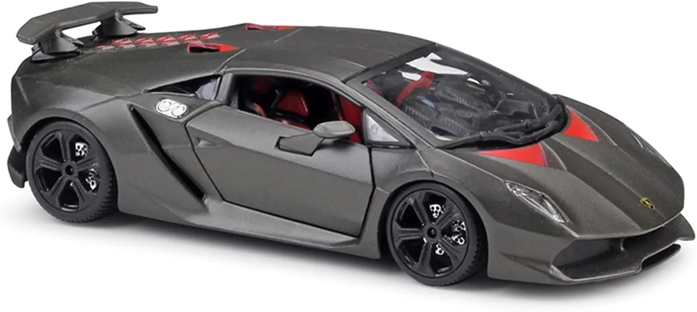 Vehicle Model 1 24 Fit for Lamborghini Sesto Elemento Simulation Diecast Alloy Car Model Metal Children fault acidity downtown congressional Toy Collection Festive Deluxe Gift Resin Car 
