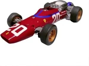 Vehicle Model Fit for Ferrari 312#20 GP Winner 1966 1 18 Simulation rectangle Limited Edition Resin Metal Car Model Adult Collector Festive Deluxe Gift Resin Car 