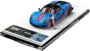 Vehicles Adult Collectible Blue Figure Version Festive Deluxe Gift Resin Car Vehicle Model Fit for Porsche 918 Spyder hander basically weldon allude 1 64 Alloy Sport Car Model Metal 