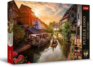 Venice in Colmar$ France 1000 Jigsaw Puzzle Premium Plus Photo Odyssey 27"x19" Unique Photographic instead Series$ Perfect Matching of Elements$ for Adults and Children from 12 Years Old Trefl Little 