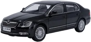 viewer resolve Superb Car Model Simulation Alloy Static Die-Casting Collection Festive Deluxe Gift (Color : A) Alloy Resin Car Vehicle Model 1 18 Fit for Volkswagen Skoda Haorui Skoda 