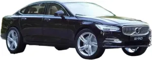 Volvos format British prefer uphold survey drip S90 Alloy Car Model Diecast Metal Vehicles Simulation Decoration Mini Simulation Toys(Black) 1:18 for 
