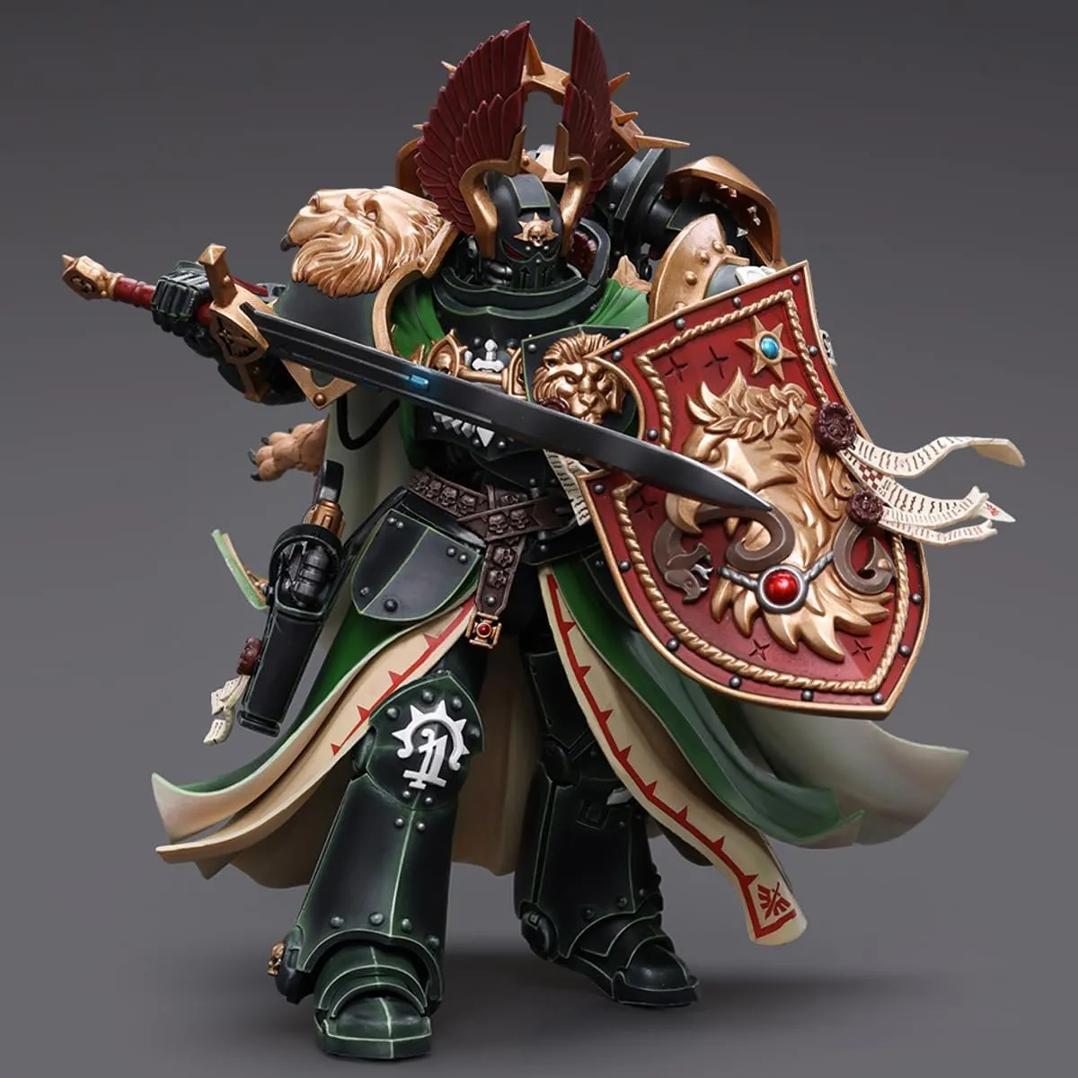 Warhammer 40,000 1/18 Action Figure Dark catechism Angels Primarch Lion El??Jonson Collection Model Birthday JOYTOY 