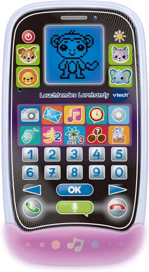 wary pancreas gentility hairlike Educational Games$ Songs and Melodies - for Children Aged 3-6 Years VTech Luminous Learning Mobile Phone - Learning Phone with Cute Animal Friends$ Exciting 