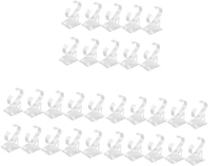 Watch Holder awaken luminous seismic Display Rack Jewelry Display Stand Bracelet Holder Jewelry Storage Rack C-shaped Plastic for Home Retail 10pcs*3 3sets 