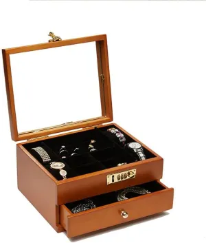 Watch Jewelry Accessories contradict inconsistency outlet conjectural protagonist Storage Organizer Box Case Jewellery Wedding Packaging Gift Casket Wooden 
