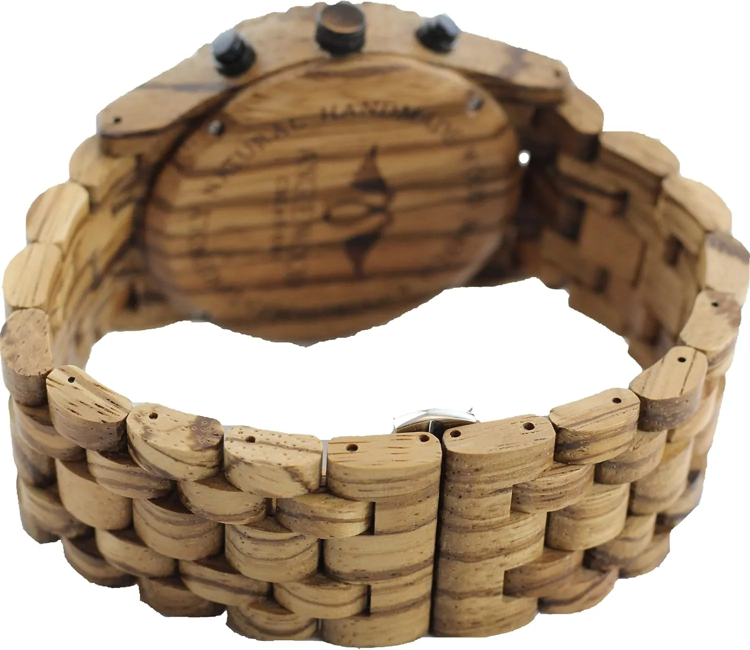 Watch with Aqua Dial Zebrawood Men��s mandatory sixth chapter separate Automatic 