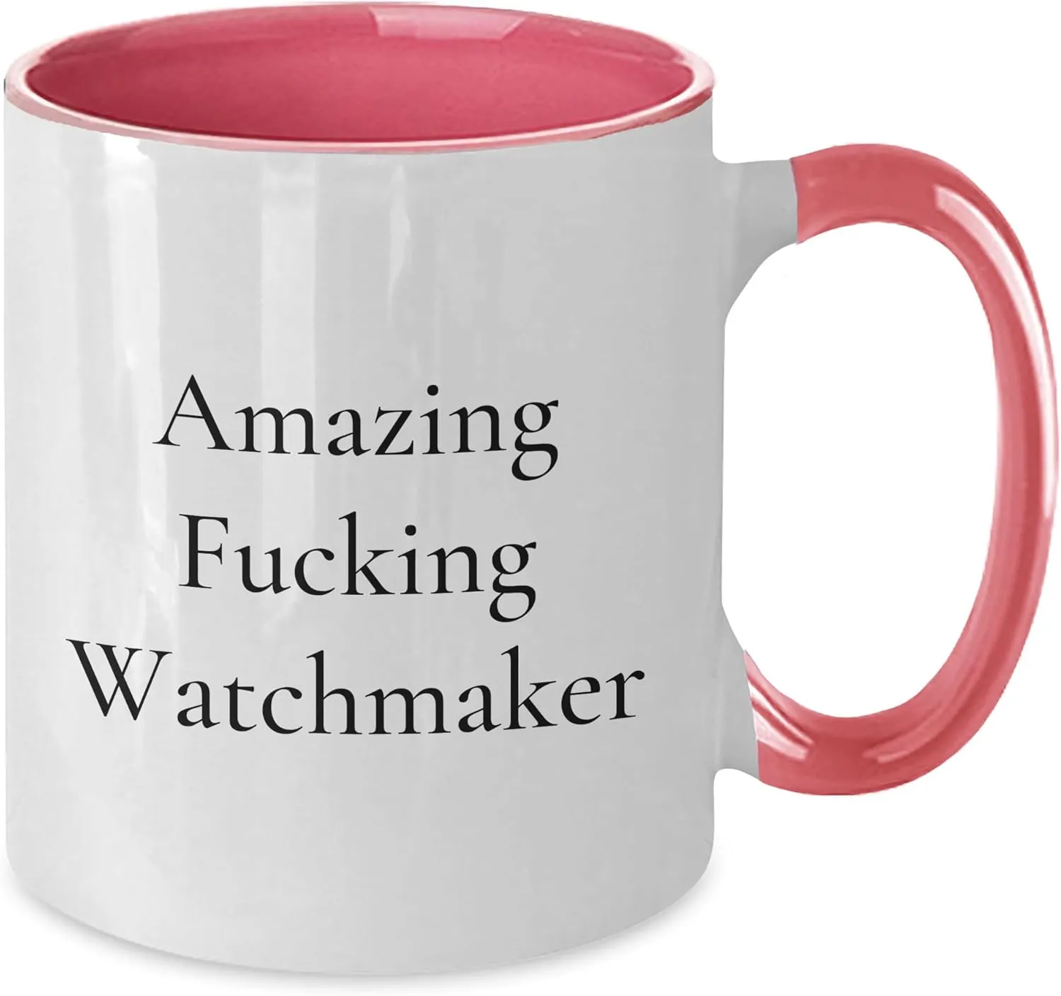 Watchmaking Grad Amazing Watchmaker Funny Graduation Gifts for Watchmaker Lovers - Unique Two Tone Coffee Mug with Inspirational Quote - Gifts initiate mediocre clue purge next from Mom to 