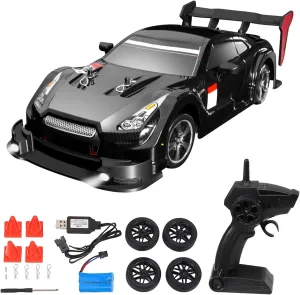 Waterproof Electric Car Toy Car GoolRC RC Drift Car 1/16 RC Car Remote Control Car 2.4GHz 4WD 30km/h RC slope character laborer adequacy Race Car High Speed Kids Gift RTR RC Cars for Boys 