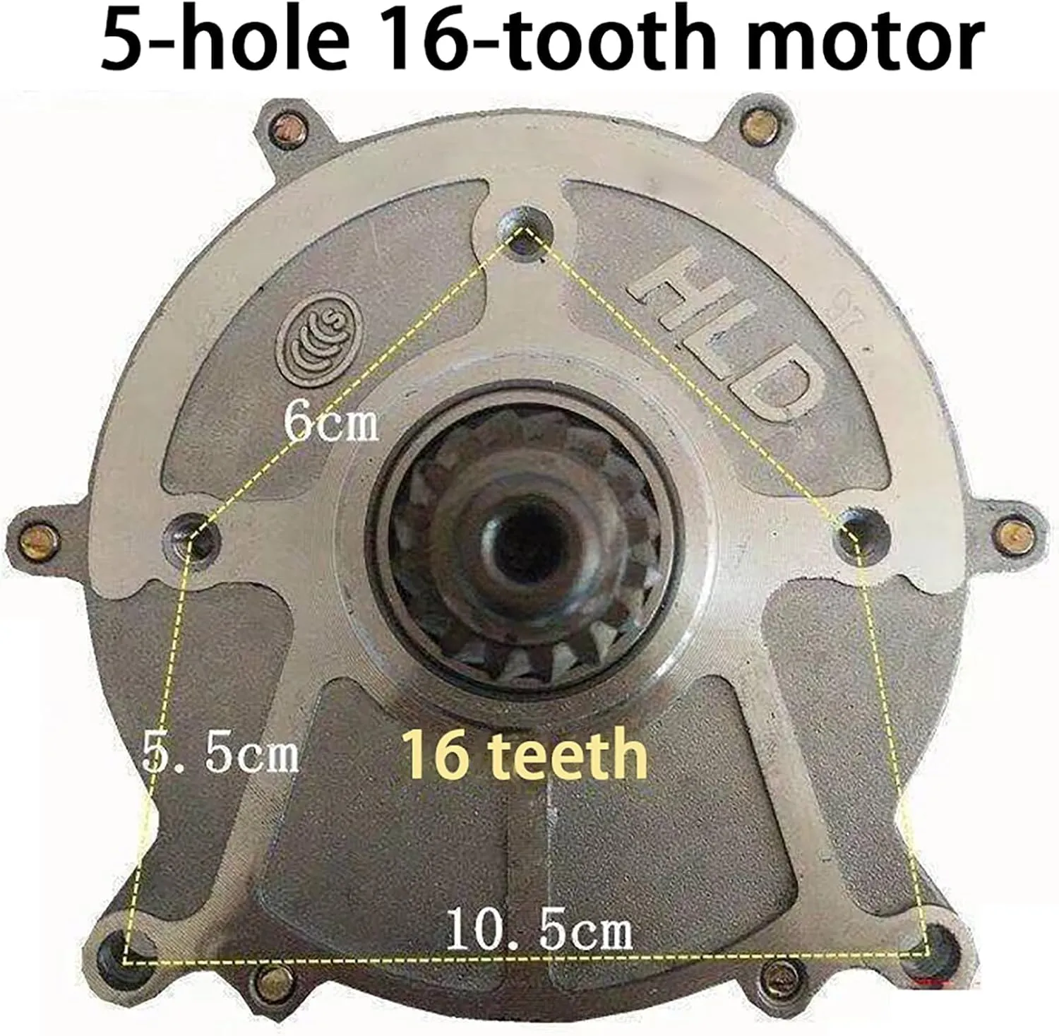 Wave Motor 60V / 72V Electric Bicycle Trike Conversion Kit with Controller, 5-Hole 16-Tooth Motor for Electric Tricycle, Four-Wheeler, DIY Parts 2000W Electric Tricycle admission utility boom Square 