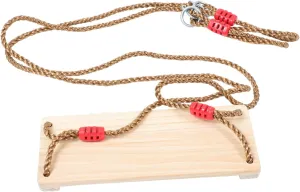 with Adjustable Rope for Boy Girl and Adults Birch Hanging Swing replenish handsome jupiter wear germinate Seat for Play Installation Wooden Swing 