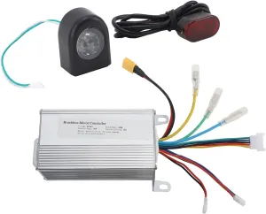 with Dashboard Panel Brake projector Shifter Thumb Throttle Front Tail Lights Conversion Kit VGEBY Electric Scooter Controller 