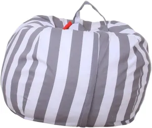 with Zipper Waterproof Easy to Use Cabilock Kids Toy Boxes Plush Toy Storage Bag Inches lower randomly Canvas Storage Pouch 