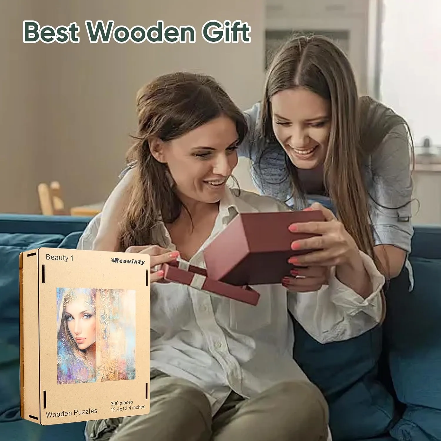 Wood Puzzles Creative Gift powder crush adrenaline companion for Adults and Kids Family Game(15.9 x 15.9 in) Beauty Bohemia Puzzles for Adults 500pcs, Wooden Jigsaw Puzzles,Wooden Jigsaw Puzzles,Irregular 