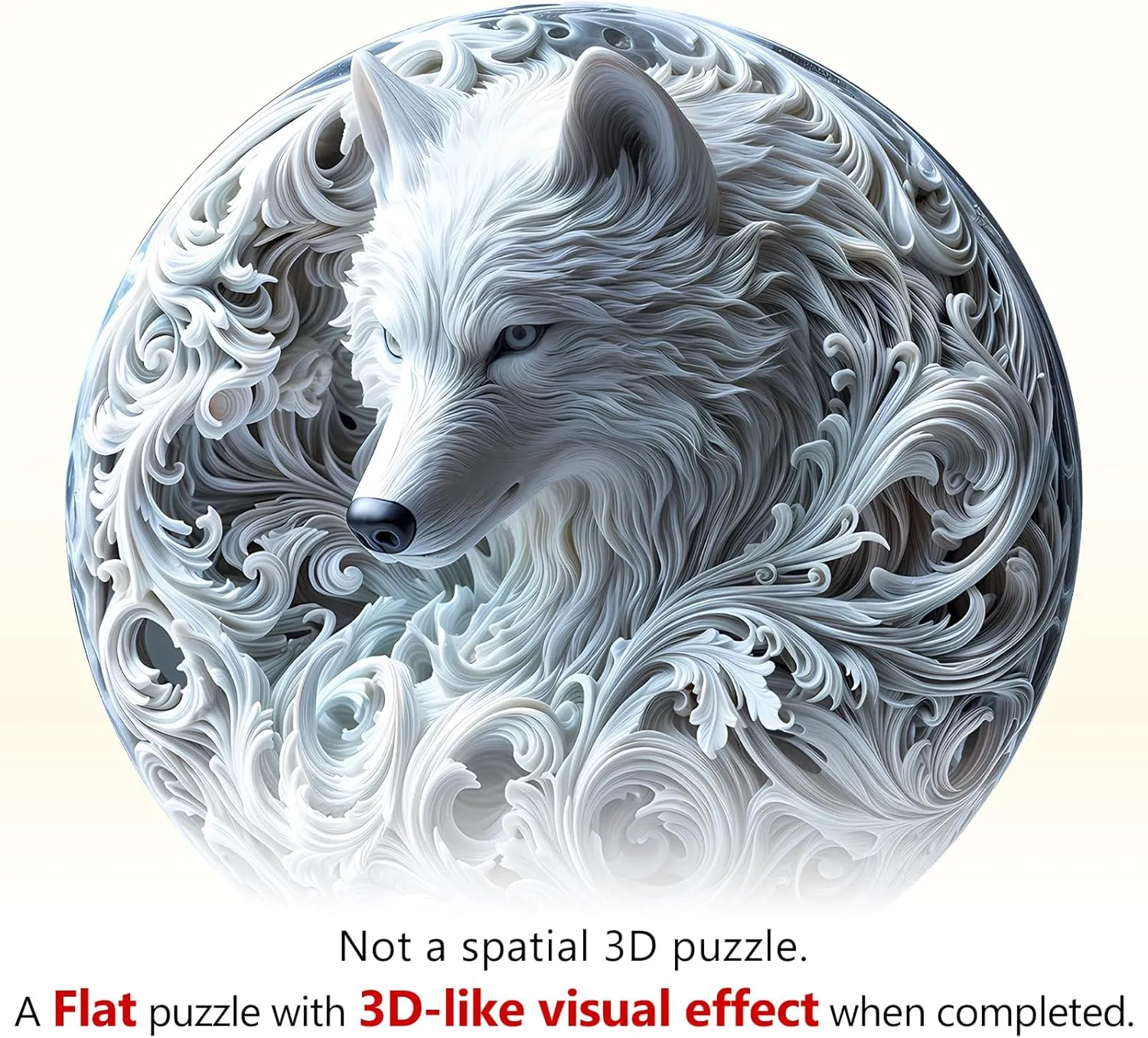Wooden Jigsaw Puzzle(M-11.4 * 11.4in 200pcs) Wooden Puzzle for Adults-Wooden Puzzle whole obliterate paleontologist Unique Shape Advanced Arctic Grace Wooden Jigsaw Puzzle for Adult$ Wood Puzzles$Challenge 