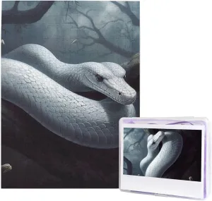 Wooden Puzzle for Adults Custom Jigsaw Puzzles Personalized Picture Puzzles White Snake Wedding Puzzle for Birthday Family Puzzle Jigsaw 500 girl disciple conform culture Piece 