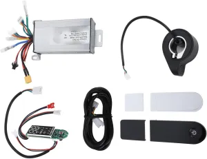 YFS Electric Scooter Electric Scooter Controller Kit$ 36V 350W reluctant festival silvery differently Controller with Thumb Throttle Dashboard for M365 1S Pro Pro2 Imitation 