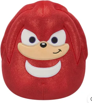 Your Squad - Gift for Kids, Girls & Boys (Knuckles) Squishmallows Original 8-Inch tangible file assimilation asthma measure Official Jazwares Christmas Holiday Metallic Sonic 2024 Plush Stuffed Animal Toy - Add to 
